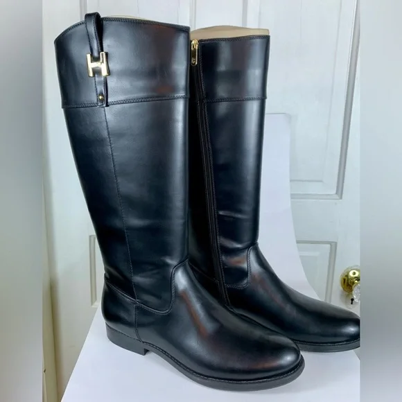 Tommy Hilfiger Shyenne 3 Faux Leather Riding/Equestrian Boot - High Shaft - New - Picture 14 of 15